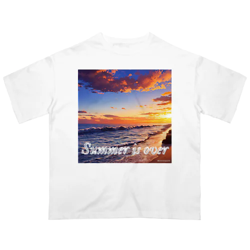 ---Shoreline Farewell--- Oversized T-Shirt