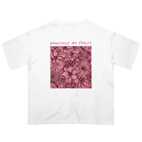 サクラ色の花園 Oversized T-Shirt