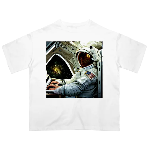 宇宙一孤独なピアニスト オーバーサイズTシャツ