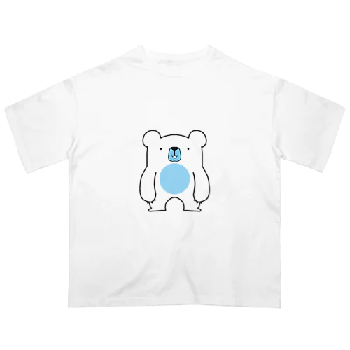 【ぱけぐっず。】しろくまくん Oversized T-Shirt