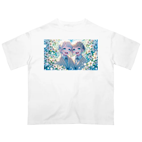 Rays of Spring オーバーサイズTシャツ