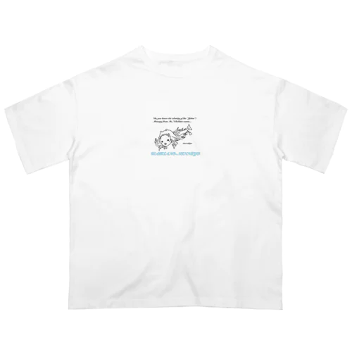 ねこひめの「ひめいと！」【わかさのにんぎょ】 Oversized T-Shirt