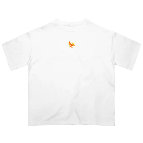 火の鳥/ロゴ Oversized T-Shirt