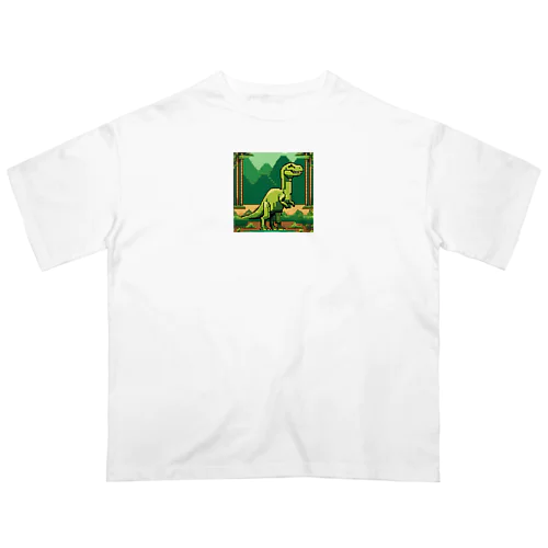 ドット絵コンプソグナトゥス オーバーサイズTシャツ