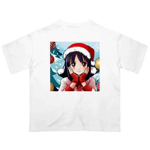 クリスマス-可愛い- オーバーサイズTシャツ