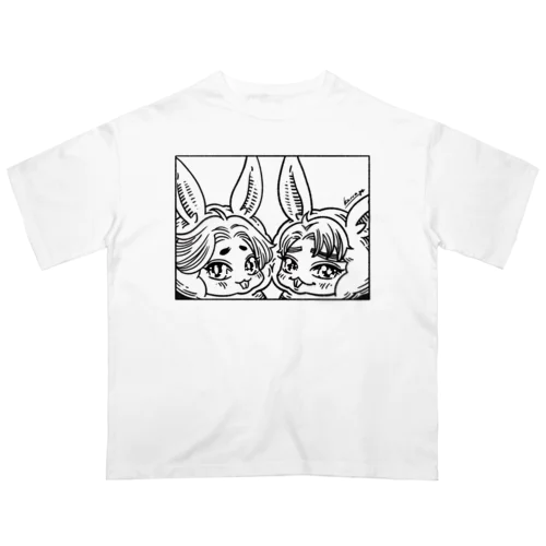 うさうさず オーバーサイズTシャツ