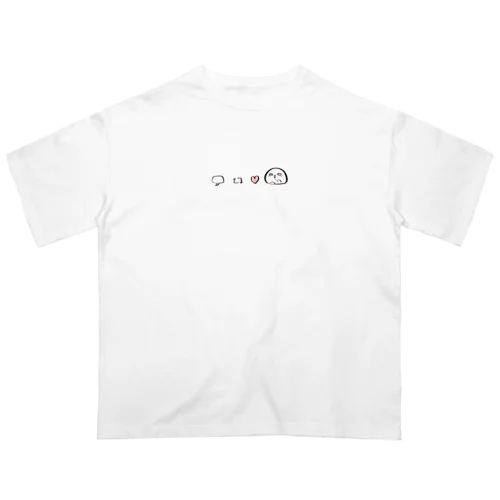 四肢爆散太郎　SNS風ver. Oversized T-Shirt