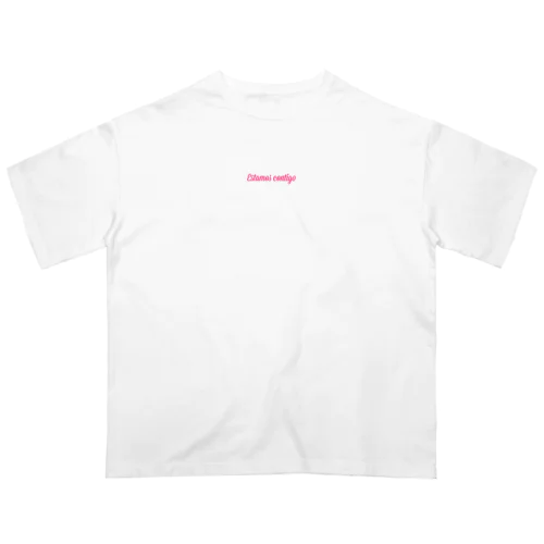 PINK LOGO オーバーサイズTシャツ