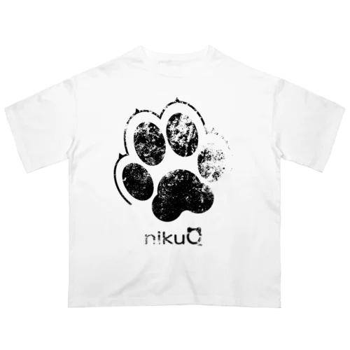 肉球をモチーフにしたオリジナルブランド「nikuQ」（犬タイプ）です オーバーサイズTシャツ