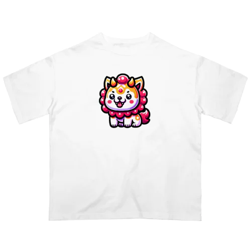 ゆるかわシーサー Oversized T-Shirt