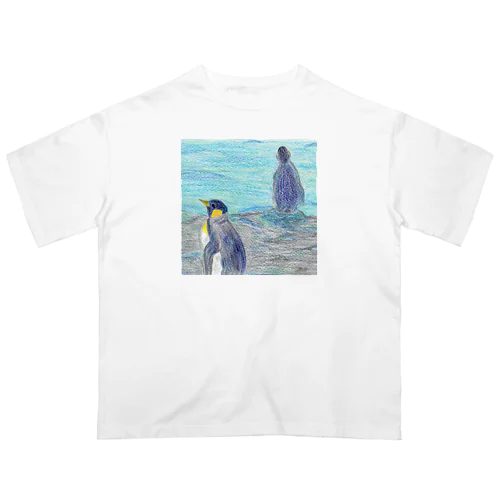 ラピス島ペンギン オーバーサイズTシャツ