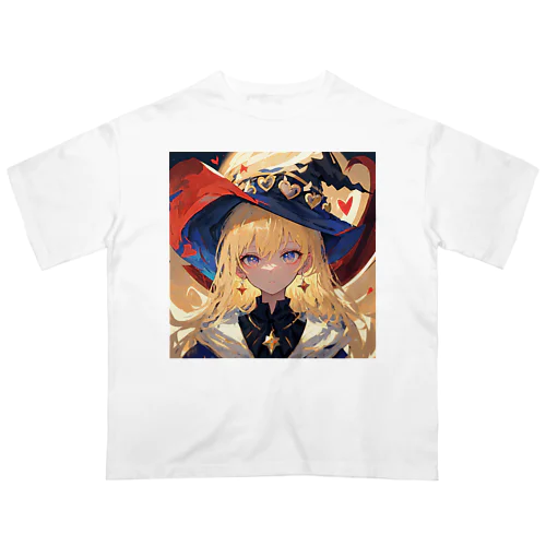 魔女イラストグッズ Oversized T-Shirt