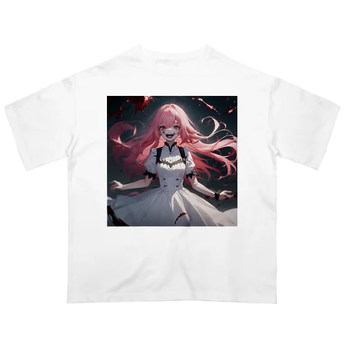 ゾンビガール オーバーサイズTシャツ