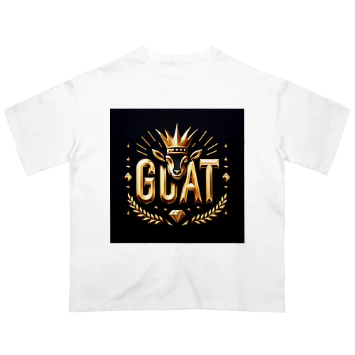 greatest of all time（山羊） オーバーサイズTシャツ