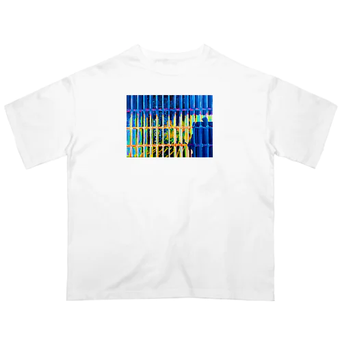 みずの流れ オーバーサイズTシャツ