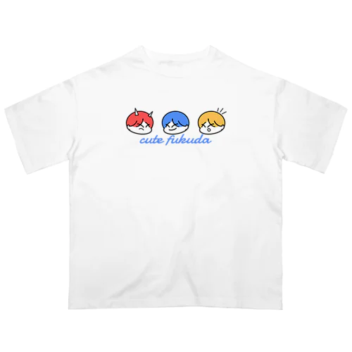 トリプルキュー オーバーサイズTシャツ