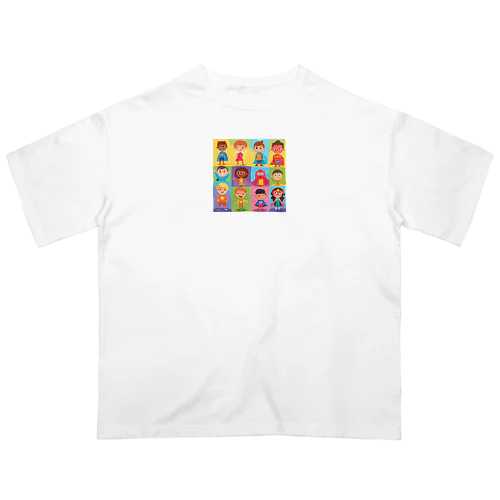 ユニークな特徴や能力子供たち Oversized T-Shirt