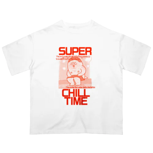 SUPERCHILLTIME オーバーサイズTシャツ