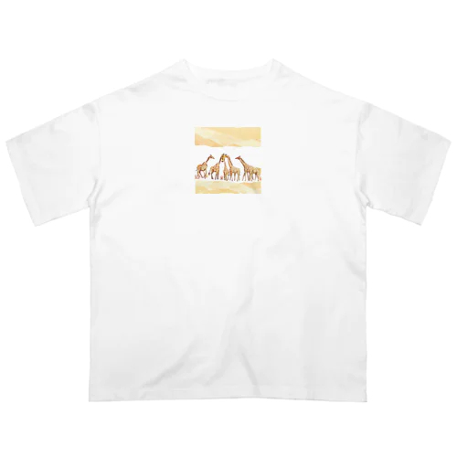 サバンナジラフ Oversized T-Shirt