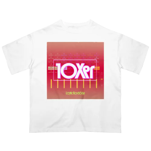 10Xer RED Oversized T-Shirt