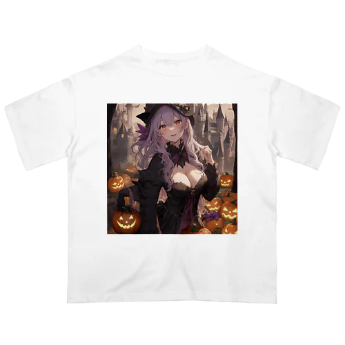 ハロウィン魔女 Oversized T-Shirt