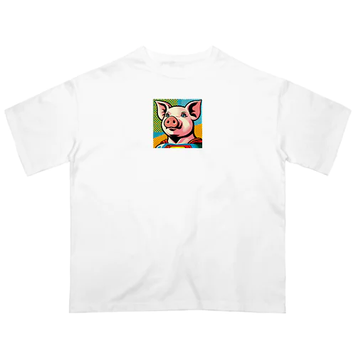 pig Oversized T-Shirt