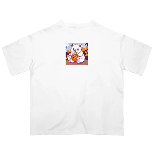 ハロウィンクマちゃん🎃 オーバーサイズTシャツ