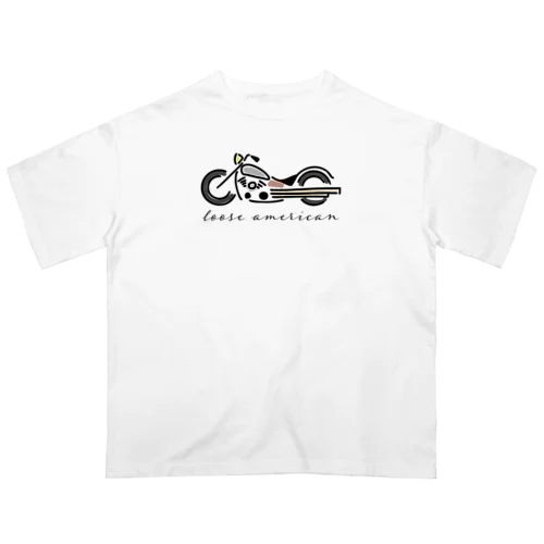 ゆるいアメリカン オーバーサイズTシャツ