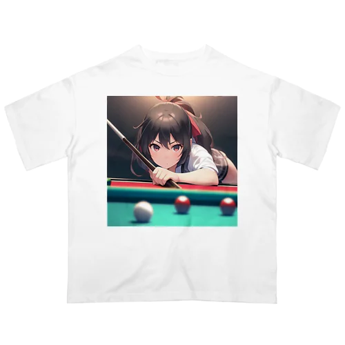 　ビリヤード女子　楓 オーバーサイズTシャツ