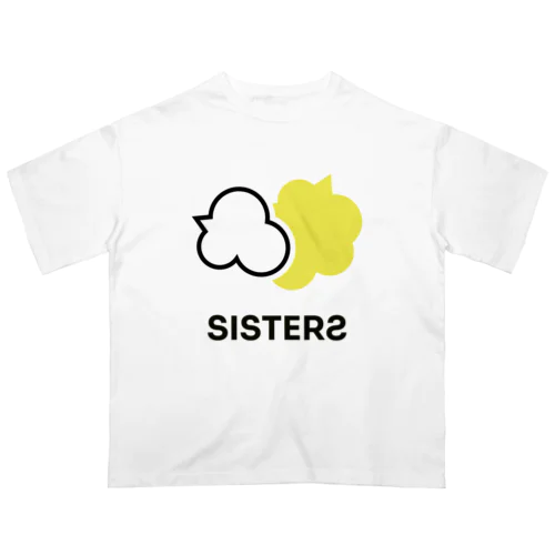 ホームページクリエイターターキー（SISTERS）ホワイト オーバーサイズTシャツ