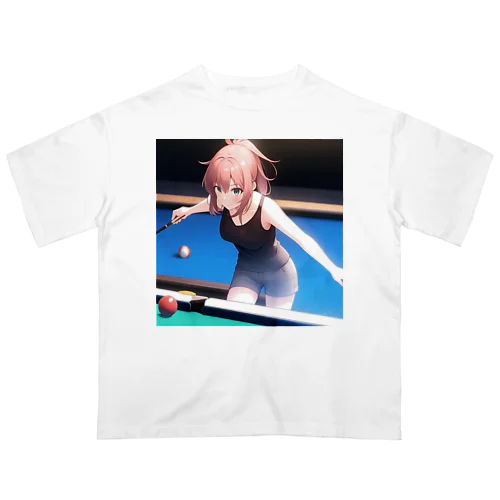 トリックビリヤード　桃奈 オーバーサイズTシャツ