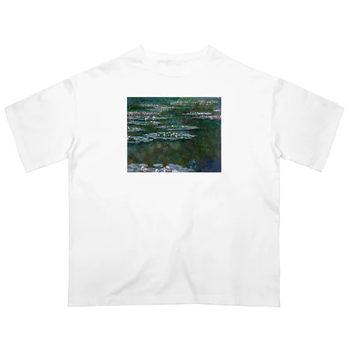 モネ「睡蓮②」　クロード・モネの絵画【名画】睡蓮シリーズ Oversized T-Shirt