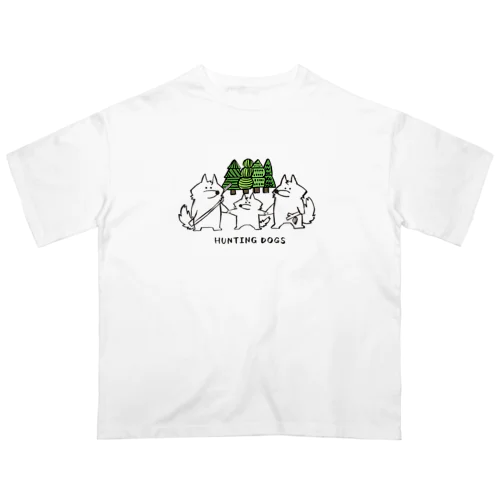 HUNTING DOGS Oversized T-Shirt