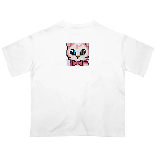 ドット絵マーメセット Oversized T-Shirt