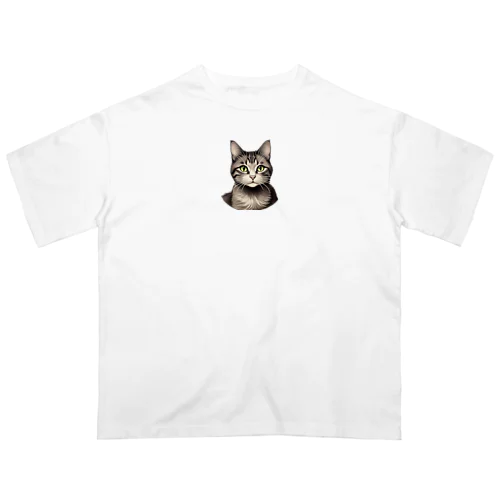 猫シリーズ オーバーサイズTシャツ