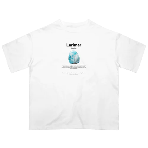 ラリマー・ヒーリング・ストーン Oversized T-Shirt