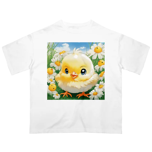 ひよこの赤ちゃん 01 オーバーサイズTシャツ