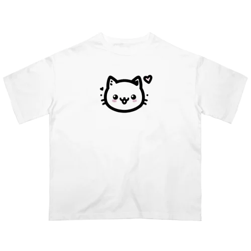 可愛いにゃんこ🐱💞 オーバーサイズTシャツ