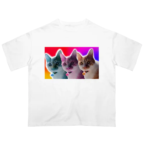 ねこのだいごろう オーバーサイズTシャツ