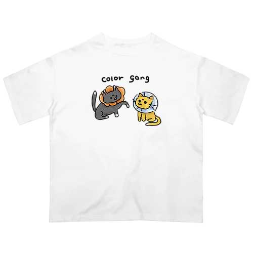 カラーギャング オーバーサイズTシャツ