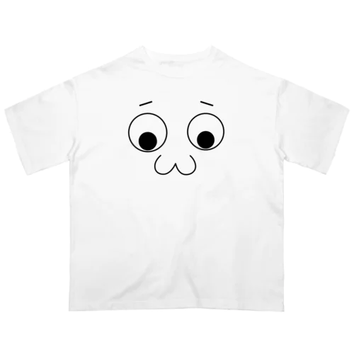 大きなお目々 - ハの字眉ver. オーバーサイズTシャツ