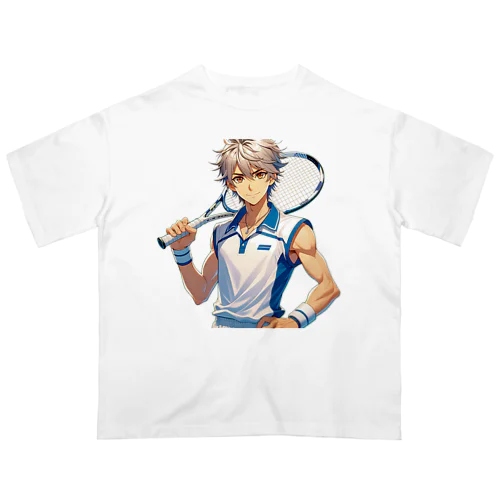 テニスプレイヤーTakashiくん Oversized T-Shirt