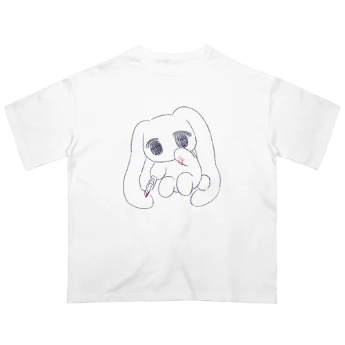 しんどみうさぎちゃん Oversized T-Shirt