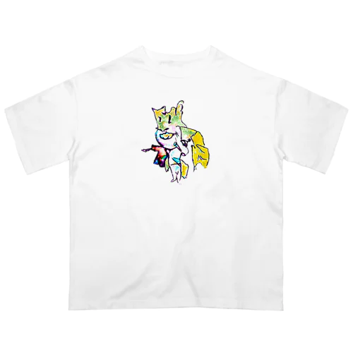 サラリーマン早着替え Oversized T-Shirt