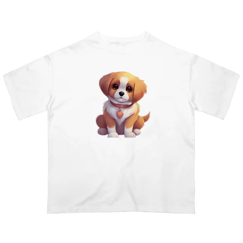 優しい愛犬 オーバーサイズTシャツ