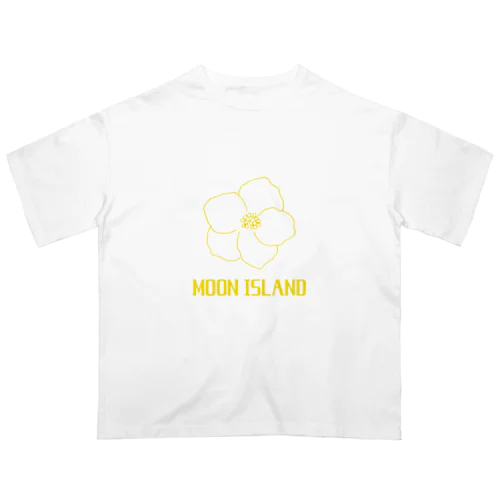 MOON ISLAND No.4 flower オーバーサイズTシャツ