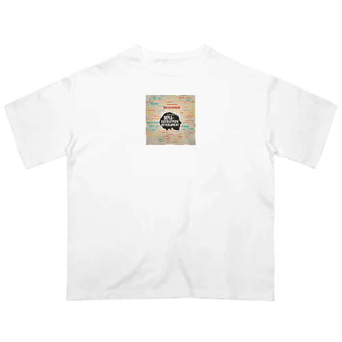 がんばるマン オーバーサイズTシャツ