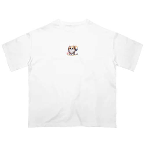 クラウディ・ウィスカーズ Oversized T-Shirt