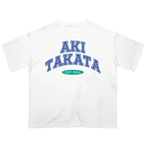 自治体 古着スウェット風　AKITAKATA イエロー オーバーサイズTシャツ