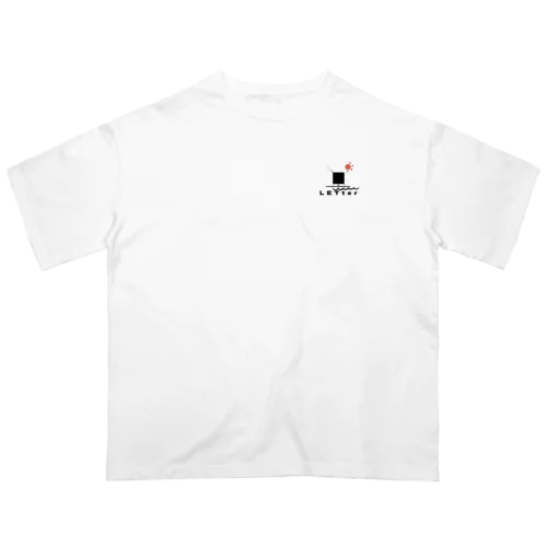 LETter オーバーサイズTシャツ